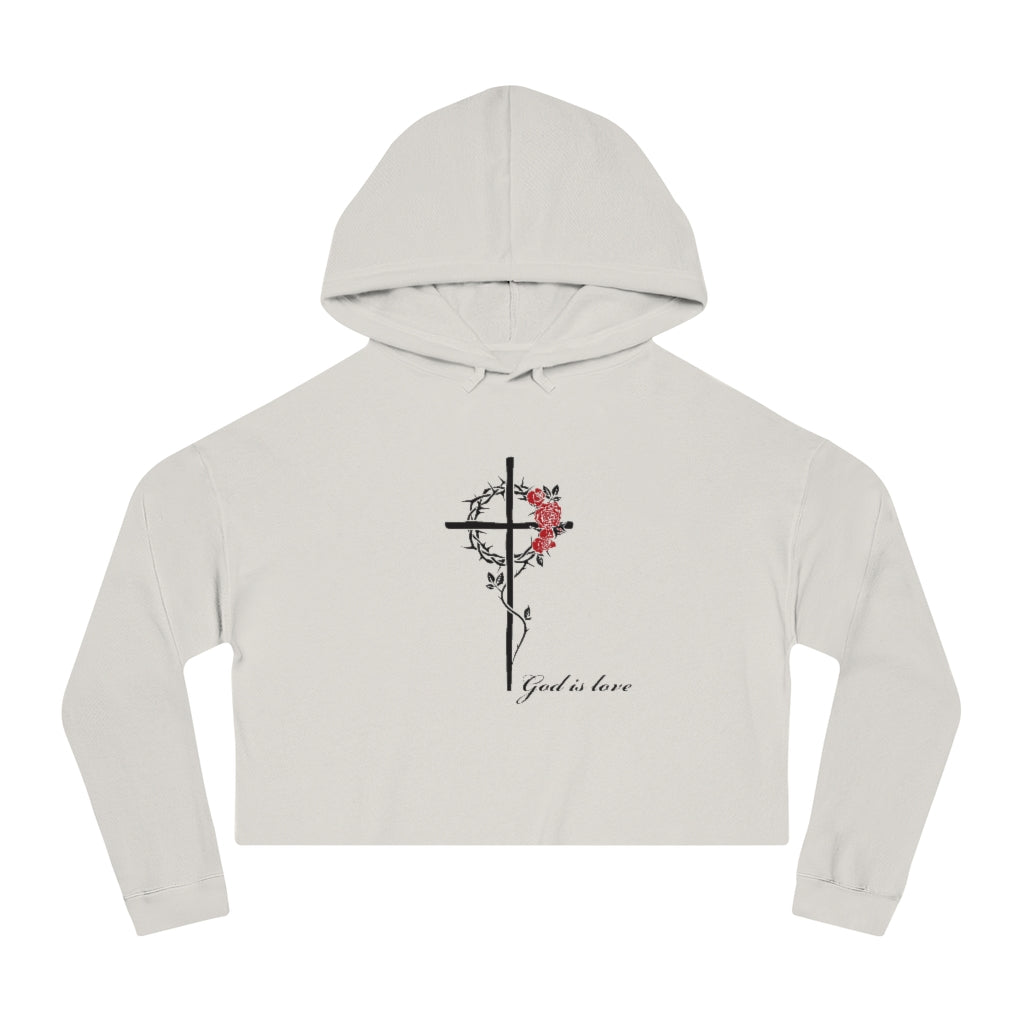 Women’s Cropped Hooded Sweatshirt