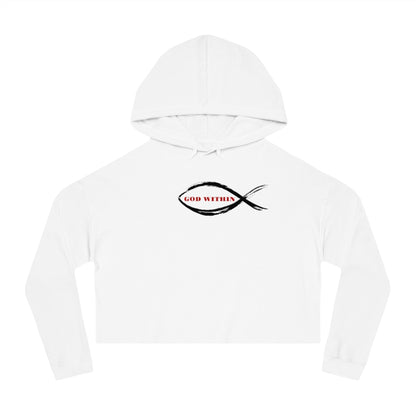 Women’s Cropped Hooded Sweatshirt