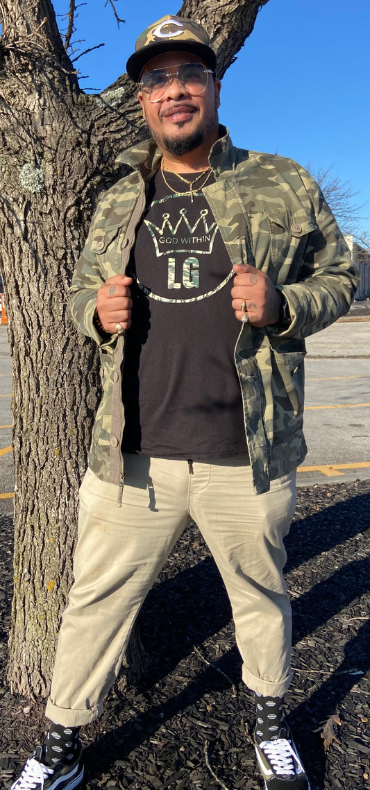 Lagodess Large Crown “Camo” T-shirt