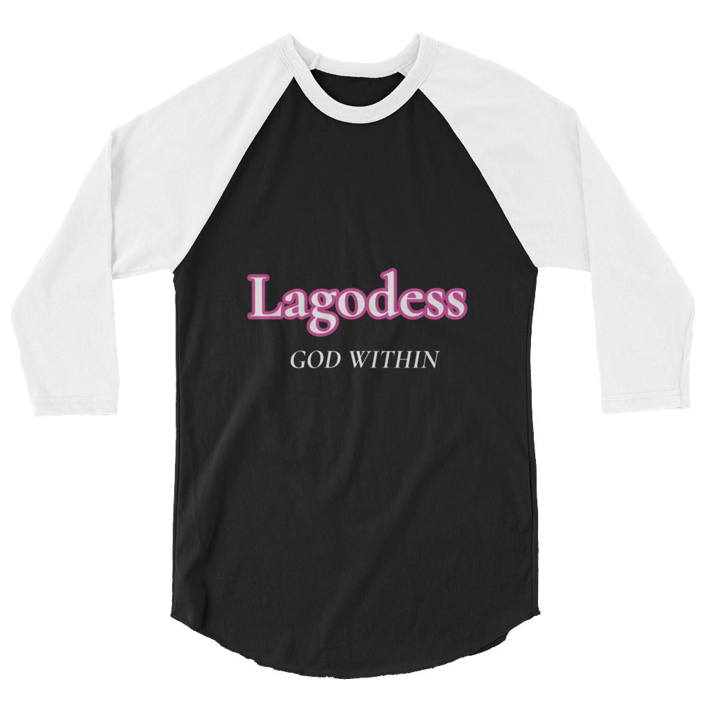 Unisex 3/4 sleeve raglan shirt