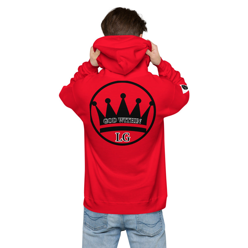 Unisex fleece hoodie