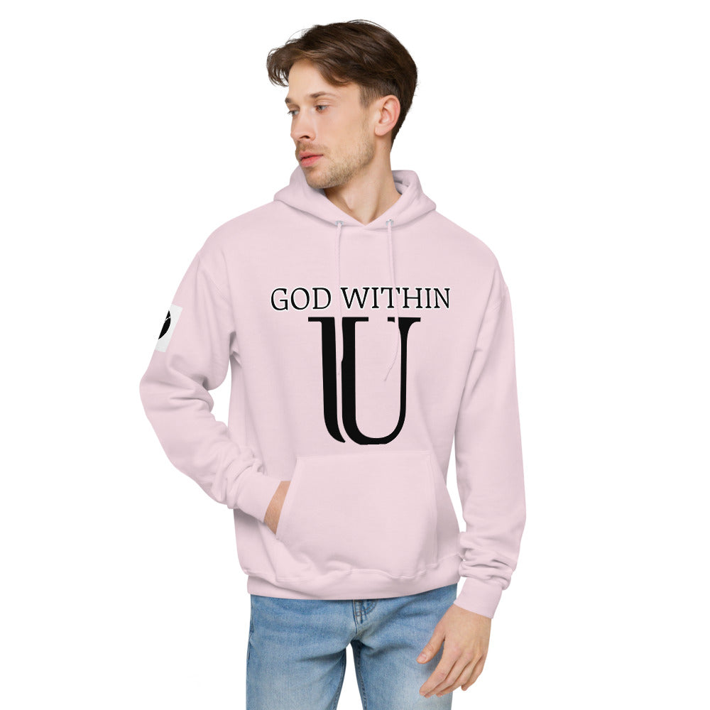 Unisex fleece hoodie